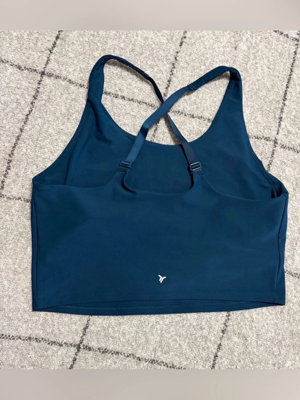 Old Navy Black & Teal Crisscross Sports Bra Bundle